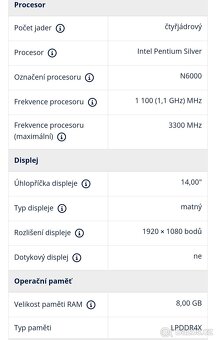 Notebook Acer Swift 1 - 8