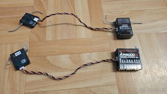 Rc vysílač - Spektrum DX8 ( možno 2x přijímač ) - 8