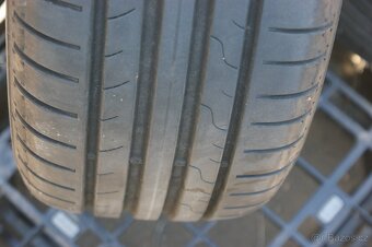 sada alu kol R16 letni pneu 205/55R16 dunlop 4x 7mm - 8