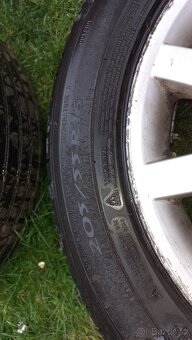 Sada Al kol Volvo V40, 6.5x16 s pneu - 8