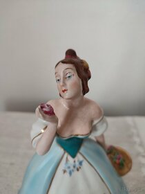 Royal dux porcelánová soška žena 20 cm - 8