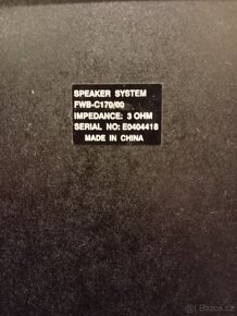 Philips FWC170 HiFi systém - 8