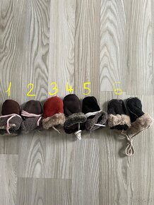 Nové, dětské rukavice s kožíškem. Pův.cena 290,- - 8