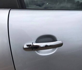 Chromové krytky klučiek ŠKODA VW SEAT - 8