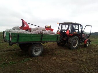 Vlek za traktor domácí výroby - 8