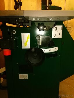 Prodám spodní frézku s čepovacím vozíkem a naklápěcí hřídelí - 8