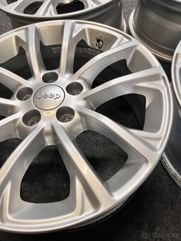 5x110 Jeep Cherokee KL originál alu disky + senzory - TOP - 8