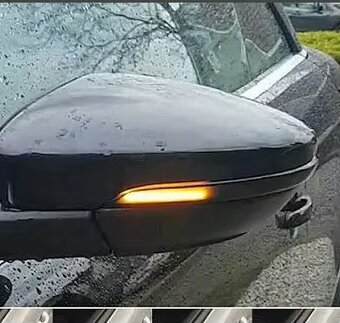 Dynamické blinkry pro Škoda Octavia 3, VW T-roc, T-cross - 8