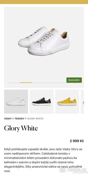 Celokožené bílé tenisky Vasky Glory White vel. 39 - 8