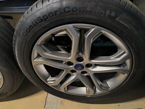 Alu kola Ford Edge KUGA 5x108 r19 Originál,pneu 5,5mm235/45 - 8