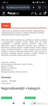 Rybářské lehátko komfort - 8
