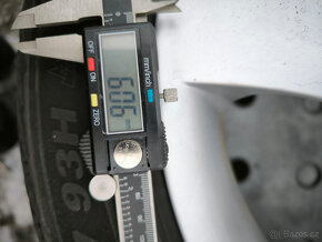 Litá kola 5x120 R17, zimní pneu 205/50/17 - 8