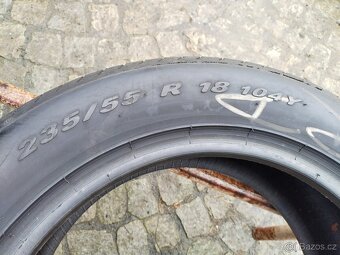 235/55/18 letní pneu HANKOOK a PIRELLI 235/55 R18 - 8