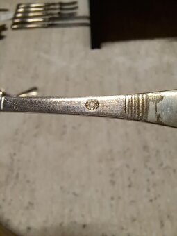 starožitné jídelní příbory - 8