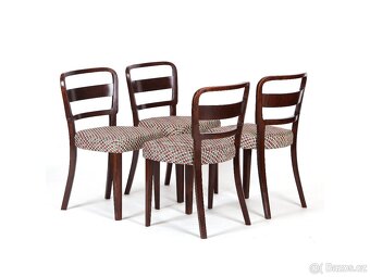 České pohodlné židle TON po přečalounění, 4 kusy. - 8