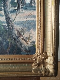 obraz ZIMNÍ NÁDHERA, olej, Jaroslav Tlustý - 8