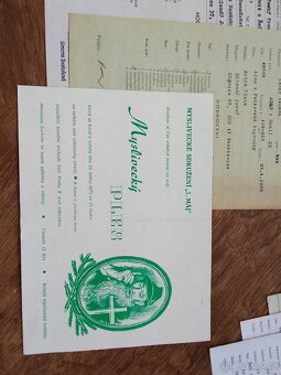 Myslivecké průkazy/diplomy - 8