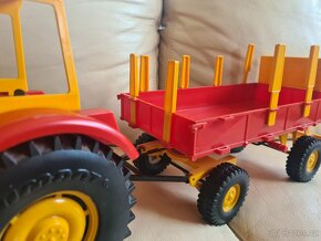Stará hračka traktor Piko Anker - 8