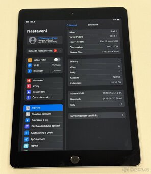 iPad 6 gen. 128GB ✅ 100% BATERIE - 8