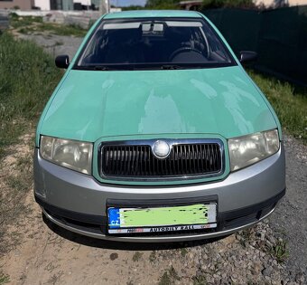 Prodám FABIA 1, 1.4 MPI 44kW Pistáciová barva r.v. 2000 - 8