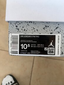 Jordan 4 retro UNC - 8