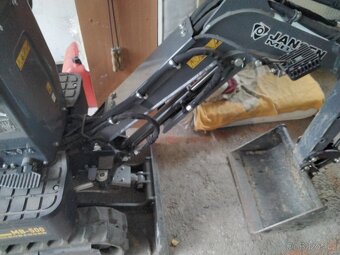Mini bagr Jansen MB500 - 8