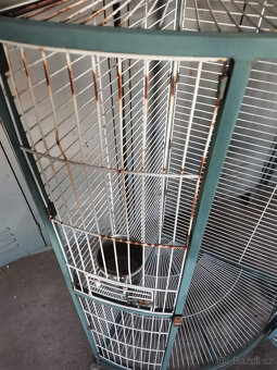 Klec - voliera rohova - 8