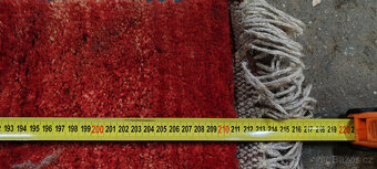 Perský vlněný koberec ručně vázaný 210cm x 179cm - 8