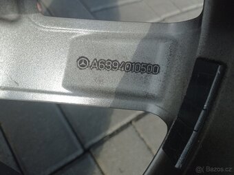 19" LETNI al kola ORIGINAL MERCEDES třídy V, Vito, Viano - 8