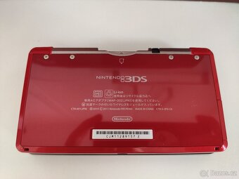 Nintendo 3DS Flare Red + homebrew hack a 64GB karta - 8