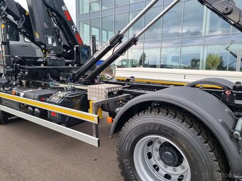 IVECO EUROCARGO 180E28 RUKA HIAB 158 + NOSIČ KONTEJNERU 10T - 8