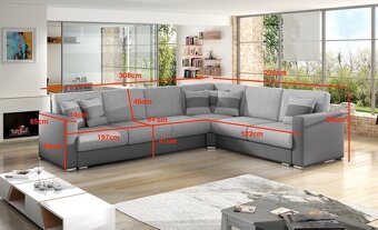 Rohová sedací souprava - 8