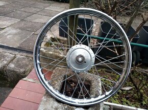 zadní kolo a přední na moped Garelli Brávo SÍ Gilera - 8