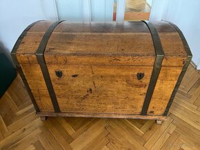 Skříňka vyřezávaná, Truhla, Zrcadlo - 8