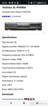 Technics SL PG480A - 8