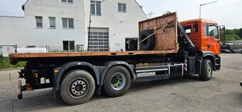 Man TGA 26.410 6x2 hákový kontejner s HR Hiab 166 - 8