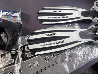 Ploutve SeacSub Propulsion vel. M/L bílé + boty Cressi - 8