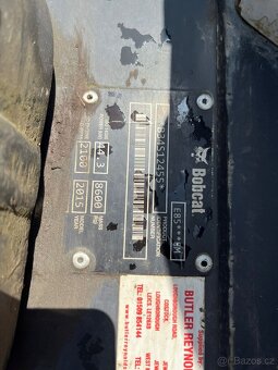 Pásový bagr Bobcat E85, r.v. 2015, 4.806 Mth - 8