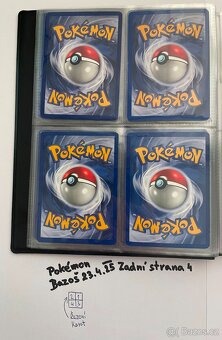 Kusové Pokémon VINTAGE karty (KARTY STARÉ PŘES 20LET)(1) - 8