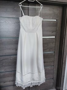 Boho svatební šaty vel.44 - 8