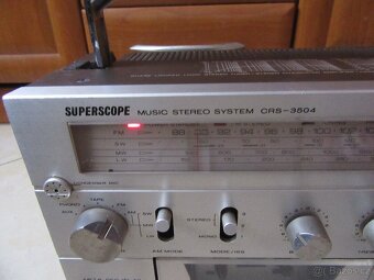 Nabízím radio Superscope CRS-3504n. Nekompletní. Chybí repro - 8