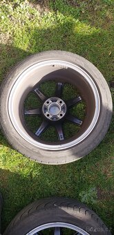 Alu kola RIAL Germany 7,5J x 17H2 s letni pneu - Peugeot 307 - 8