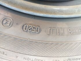 Letni pneumatiky 185/60/15  škoda,VW 5x100 - 8