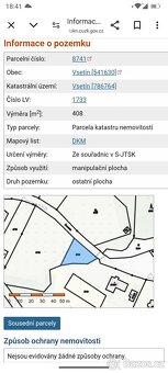 Prodám pozemek na Vsetíně v údolí Červenka - 8