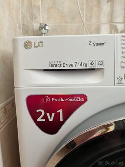 LG pračka + sušička 2 v 1 - 8
