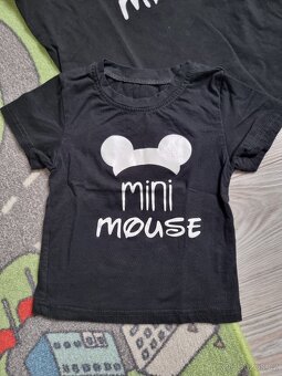 Rodinný set triček na focení/maškarní - Mickey Mouse - 8