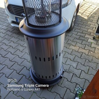 Plynové topidlo enders vulano 11 kW nerez - 8