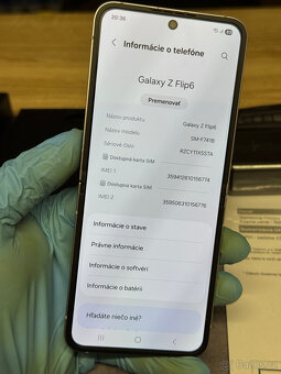 Zánovný Samsung Galaxy Z Flip6 12GB/512GB - záruka - 8