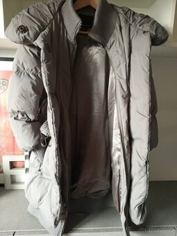 Zimní PÉŘOVÁ bunda kabát NEW YORKER  v.40/M/L –JAKO NOVÁ - 8