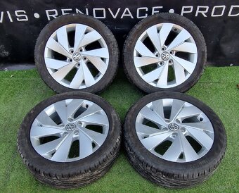 5x112 vw golf 8 R17 +☀️ letni pneu ZÁNOVNÍ STAV - 8